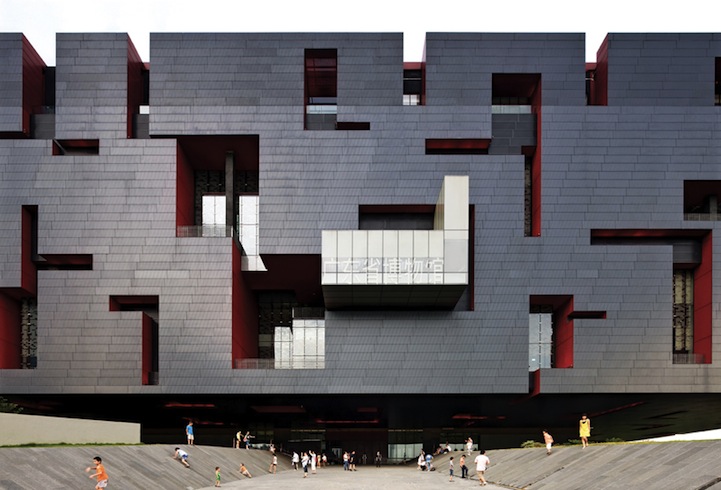 kamar-asik.blogspot.com - Museum Di China Berbentuk Seperti Rubiks